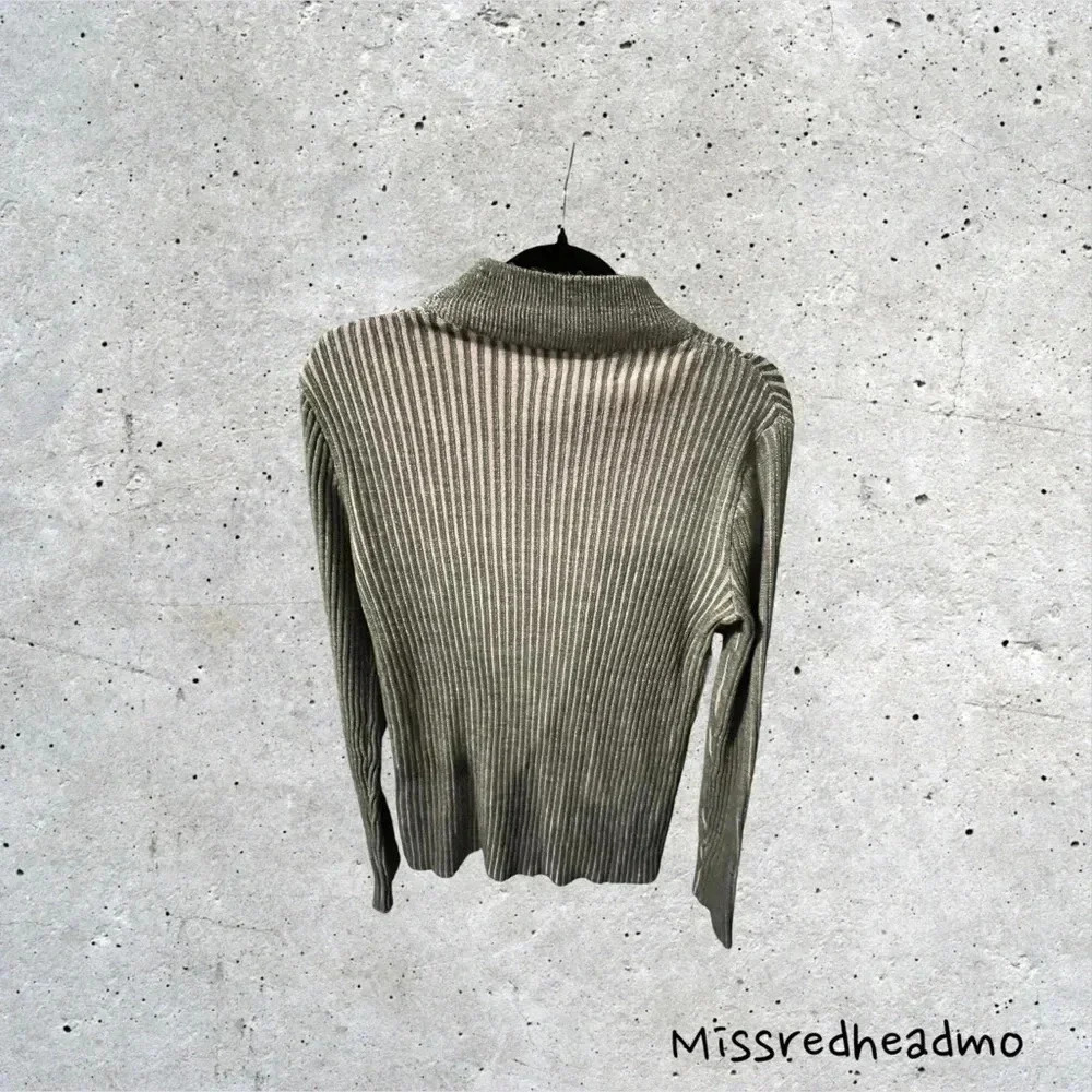 VINTAGE Michelangelo Ribbed Sweater - Large - Picture 2 of 4